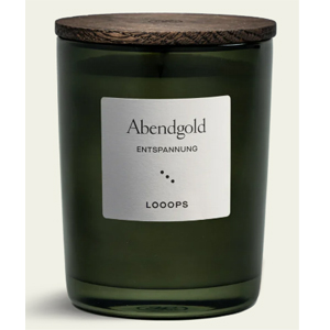 LOOOPS Abendgold Duftkerze 250g limitierte Edition